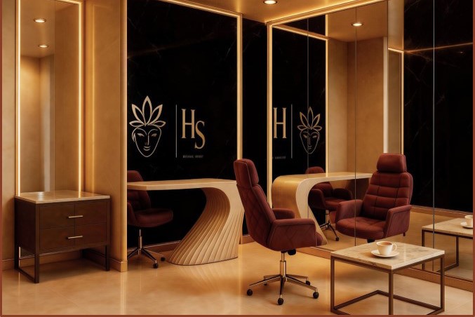 A PRIVATE ROOM OF A BEAUTY SALON - work19